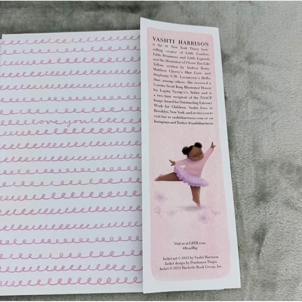 Vashti Harrison BIG Childrens Picture Book Hardcover Kids Pink Ballet 2023 - Picture 6 of 6